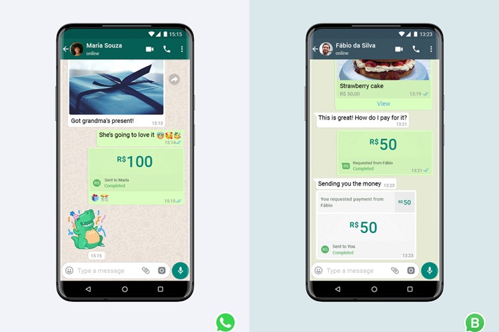 WhatsApp üzerinden ödeme alma